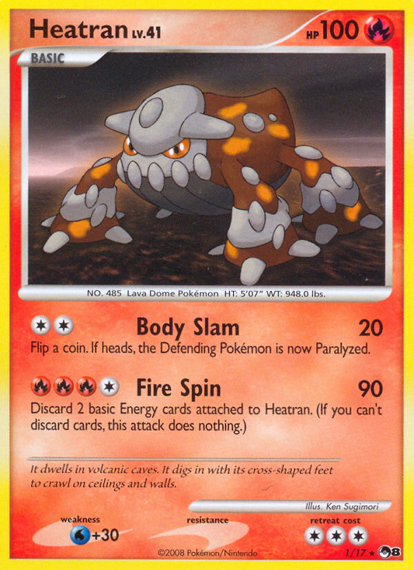 Heatran (1/17) [POP Series 8] | Odin's Place