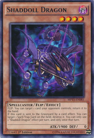 Shaddoll Dragon [MP15-EN081] Rare | Odin's Place