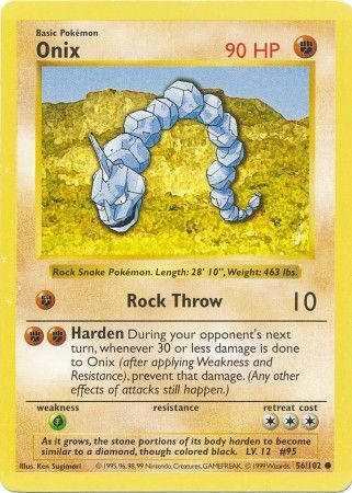 Onix (56/102) [Base Set Shadowless Unlimited] | Odin's Place