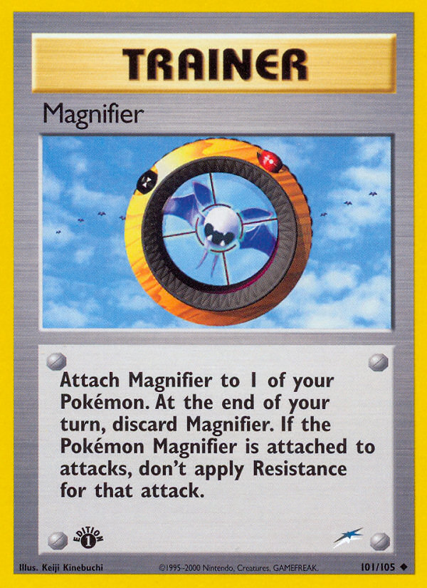 Magnifier (101/105) [Neo Destiny 1st Edition] | Odin's Place