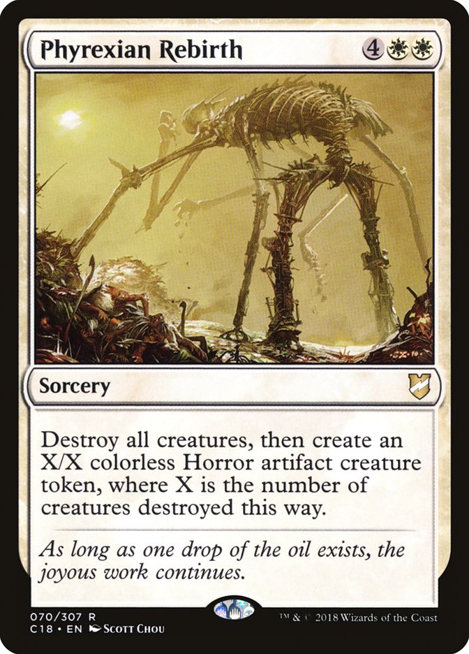 Phyrexian Rebirth (70) [Commander 2018] | Odin's Place