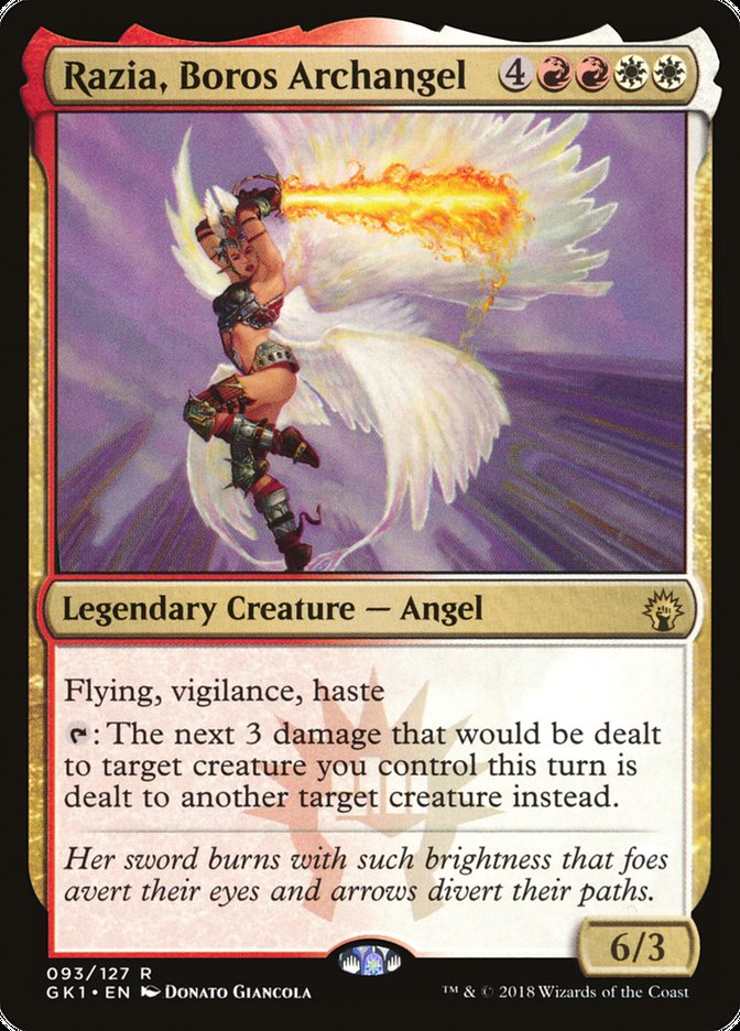 Razia, Boros Archangel (93) [Guilds of Ravnica Guild Kit] | Odin's Place