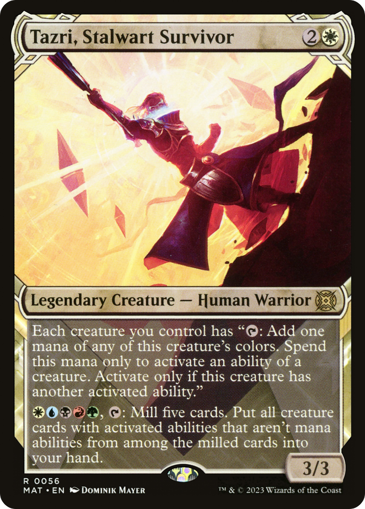 Tazri, Stalwart Survivor (Showcase) [March of the Machine: The Aftermath] | Odin's Place