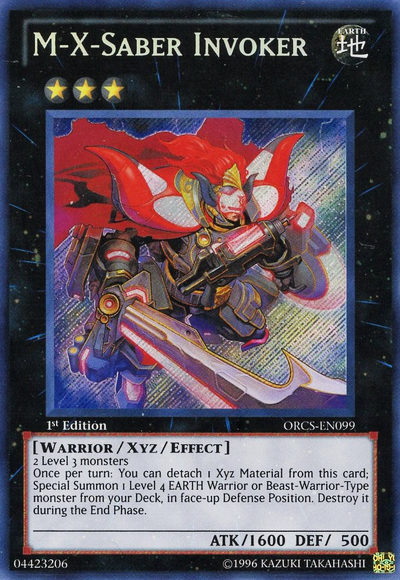 M-X-Saber Invoker [ORCS-EN099] Secret Rare | Odin's Place