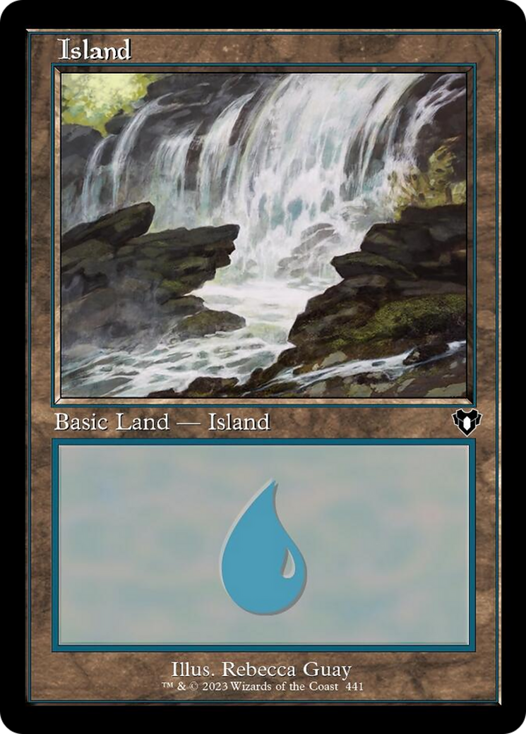Island (441) (Retro) [Commander Masters] | Odin's Place