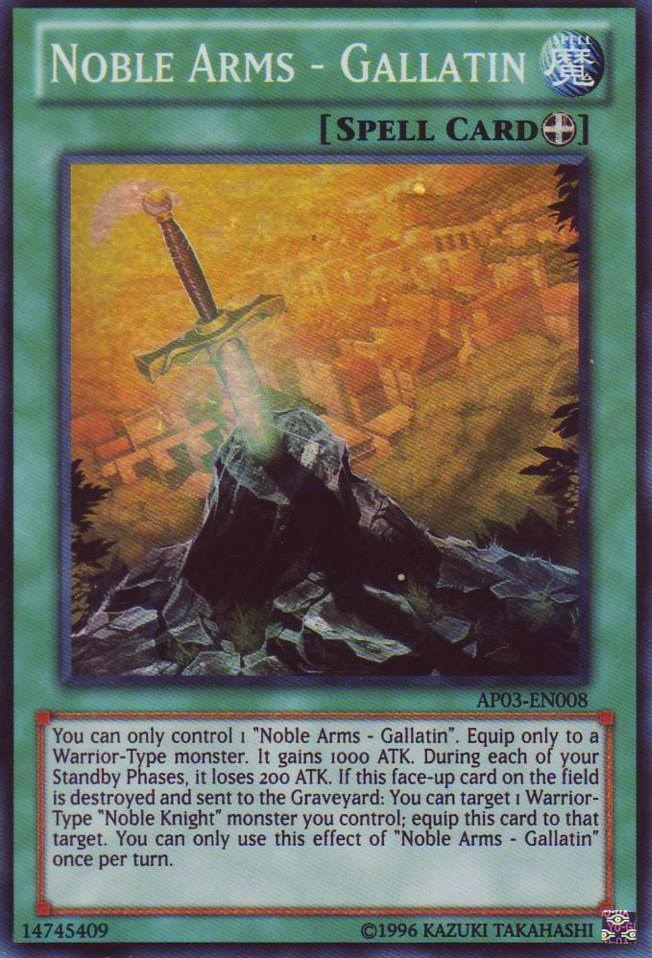 Noble Arms - Gallatin [AP03-EN008] Super Rare | Odin's Place