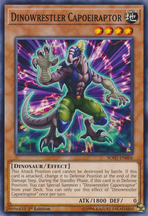 Dinowrestler Capoeiraptor [SOFU-EN006] Common | Odin's Place