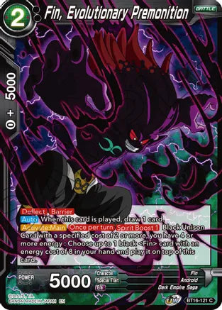 Fin, Evolutionary Premonition (BT16-121) [Realm of the Gods] | Odin's Place