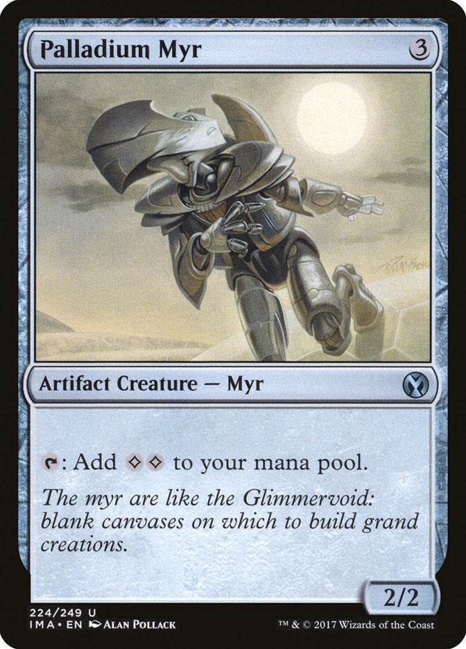 Palladium Myr (224) [Iconic Masters] | Odin's Place