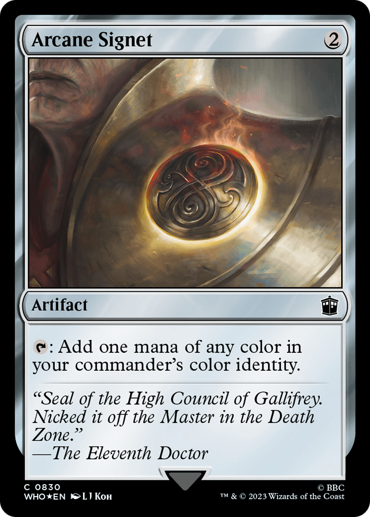 Arcane Signet (Surge Foil) [Doctor Who] | Odin's Place