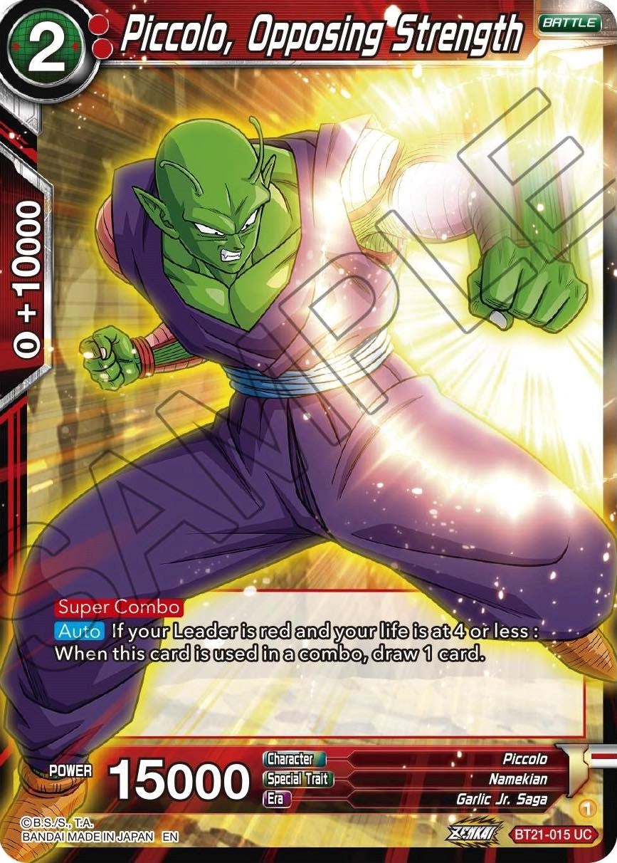 Piccolo, Opposing Strength (BT21-015) [Wild Resurgence] | Odin's Place
