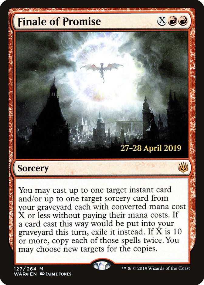 Finale of Promise (127) [War of the Spark Prerelease Promos] | Odin's Place