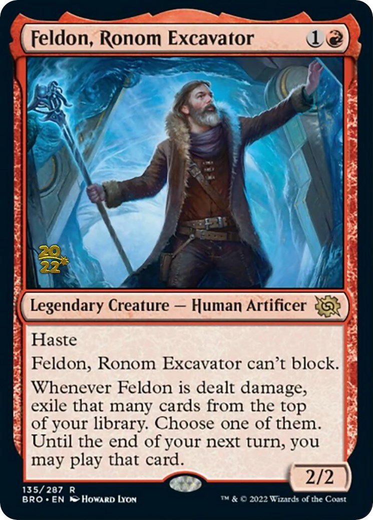 Feldon, Ronom Excavator [The Brothers' War Prerelease Promos] | Odin's Place