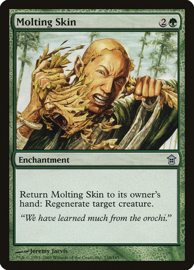 Molting Skin (138) [Saviors of Kamigawa] | Odin's Place