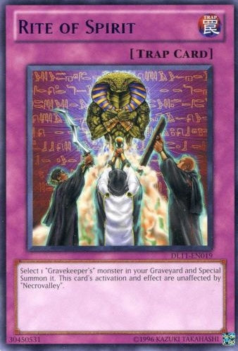 Rite of Spirit (Purple) [DL11-EN019] Rare | Odin's Place
