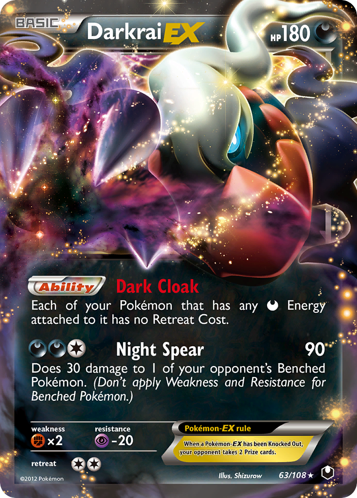 Darkrai EX (63/108) [Black & White: Dark Explorers] | Odin's Place
