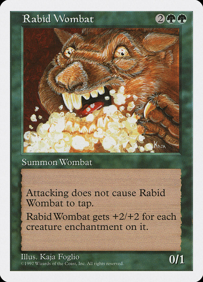 Rabid Wombat (319) [Fifth Edition] | Odin's Place