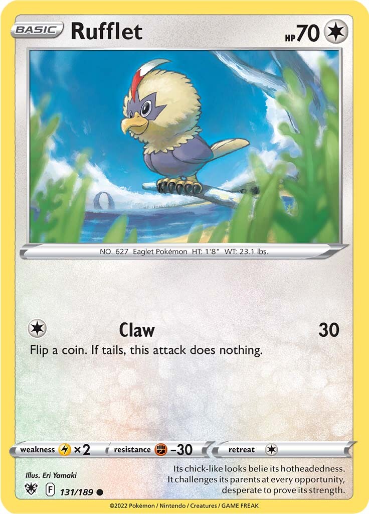 Rufflet (131/189) [Sword & Shield: Astral Radiance] | Odin's Place
