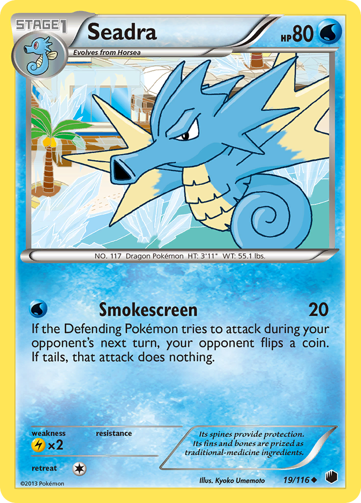 Seadra (19/116) [Black & White: Plasma Freeze] | Odin's Place