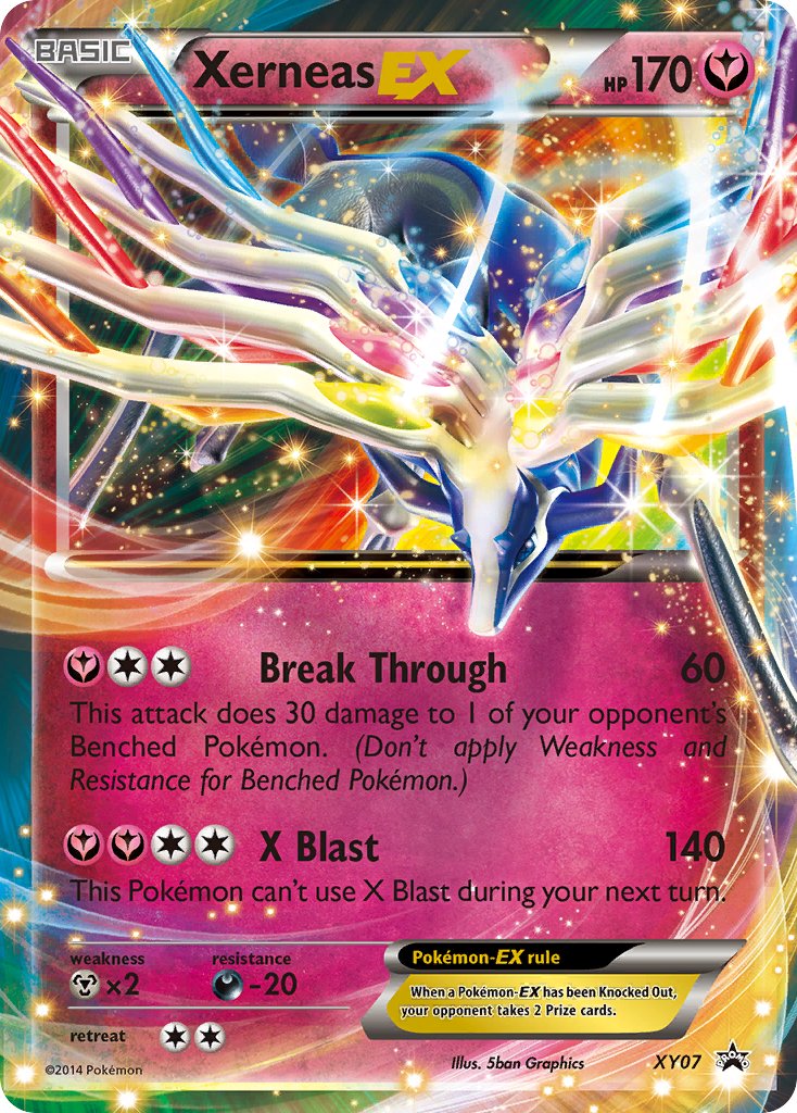 Xerneas EX (XY07) [XY: Black Star Promos] | Odin's Place