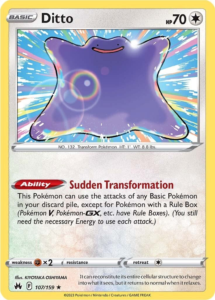 Ditto (107/159) [Sword & Shield: Crown Zenith] | Odin's Place