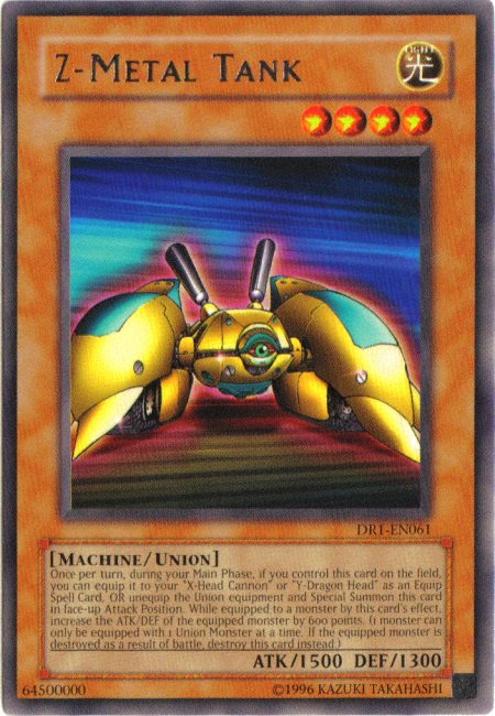 Z-Metal Tank [DR1-EN061] Rare | Odin's Place