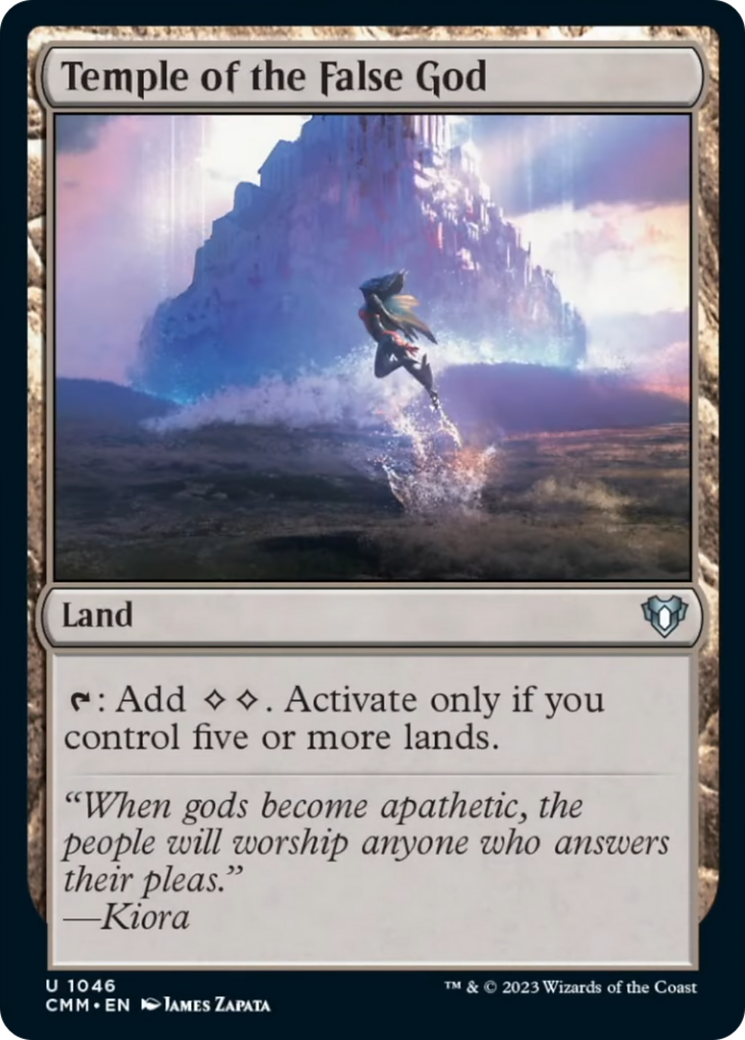 Temple of the False God [Commander Masters] | Odin's Place