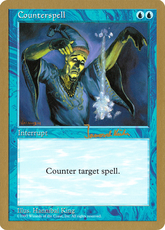 Counterspell (Janosch Kuhn) [World Championship Decks 1997] | Odin's Place