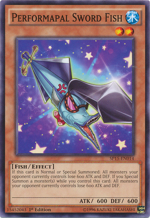 Performapal Sword Fish [SP15-EN014] Common | Odin's Place