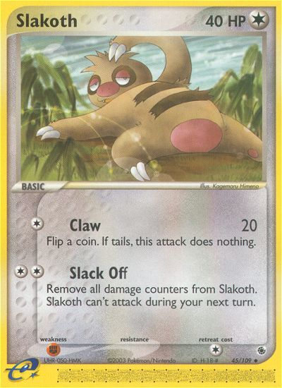 Slakoth (45/109) [EX: Ruby & Sapphire] | Odin's Place