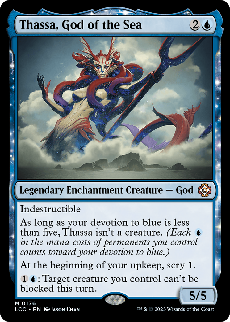Thassa, God of the Sea [The Lost Caverns of Ixalan Commander] | Odin's Place