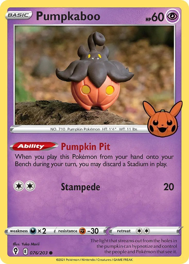 Pumpkaboo (076/203) [Trick or Trade] | Odin's Place