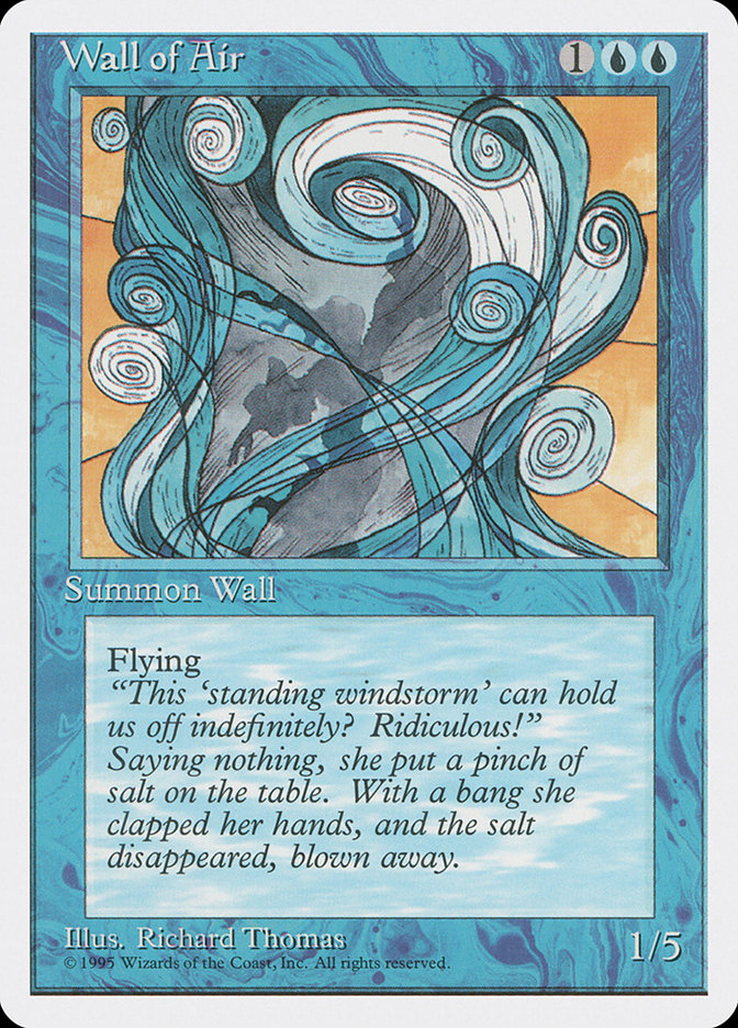 Wall of Air (113) [Fourth Edition] | Odin's Place