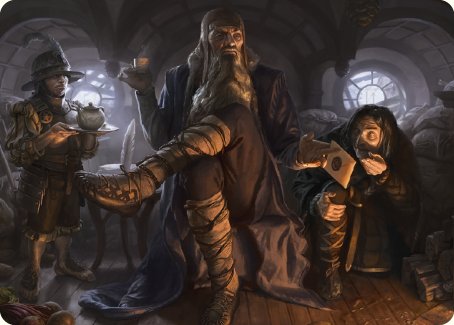 Sharkey, Tyrant of the Shire Art Card [The Lord of the Rings: Tales of Middle-earth Art Series] | Odin's Place