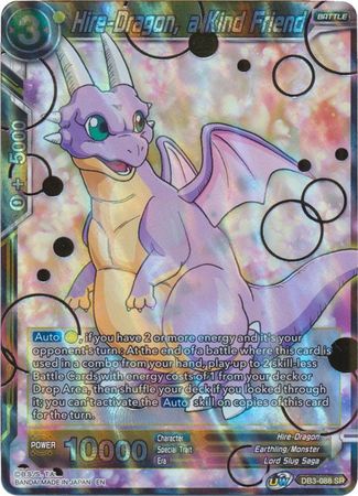 Hire-Dragon, a Kind Friend (DB3-088) [Giant Force] | Odin's Place