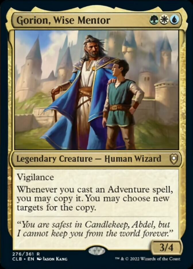 Gorion, Wise Mentor [Commander Legends: Battle for Baldur's Gate] | Odin's Place
