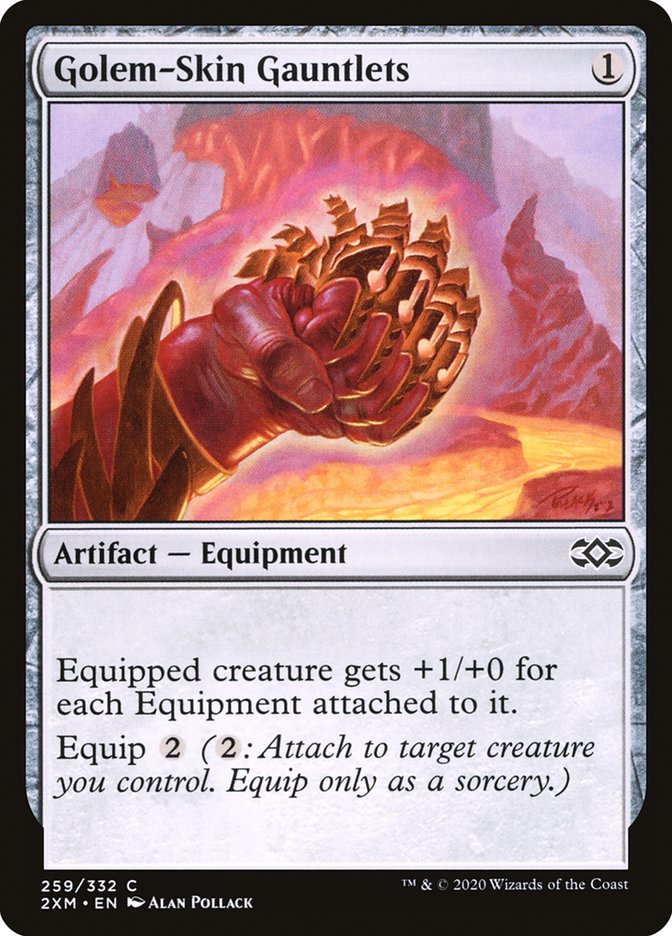 Golem-Skin Gauntlets [Double Masters] | Odin's Place