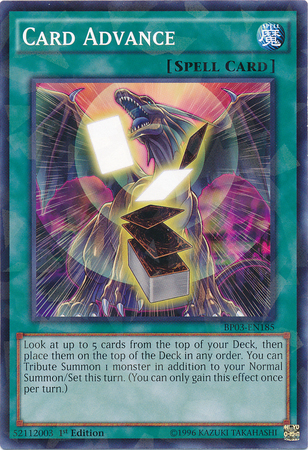 Card Advance [BP03-EN185] Shatterfoil Rare | Odin's Place