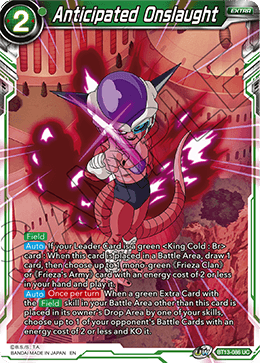 Anticipated Onslaught (Uncommon) (BT13-086) [Supreme Rivalry] | Odin's Place