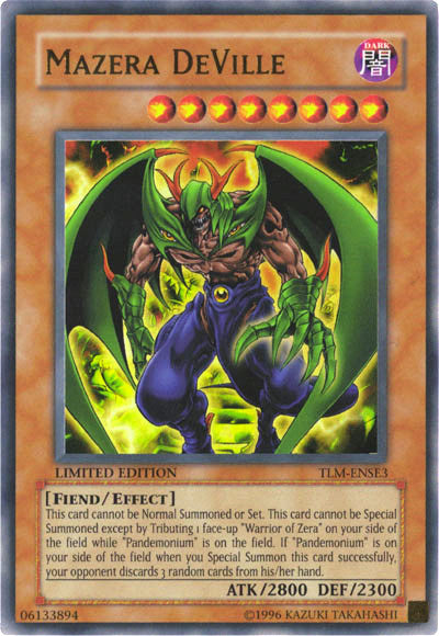 Mazera DeVille [TLM-ENSE3] Ultra Rare | Odin's Place