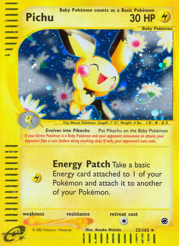 Pichu (22/165) [Expedition: Base Set] | Odin's Place