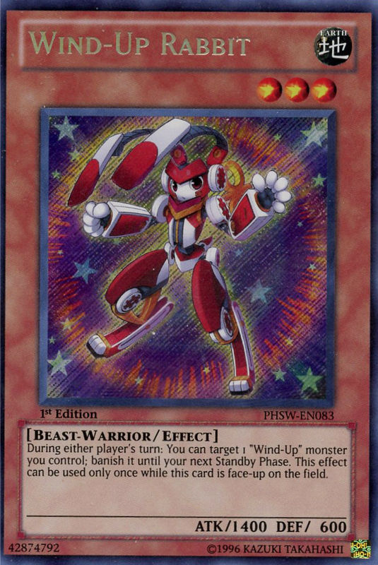 Wind-Up Rabbit [PHSW-EN083] Secret Rare | Odin's Place