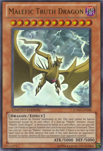 Malefic Truth Dragon [JUMP-EN048] Ultra Rare | Odin's Place