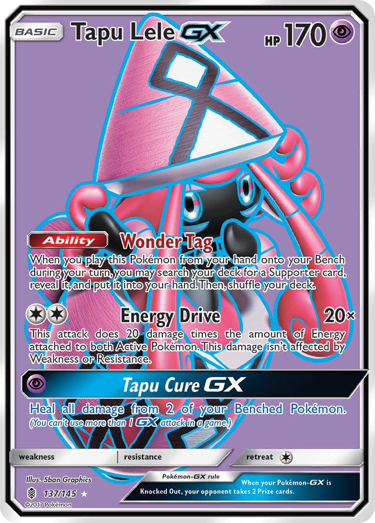 Tapu Lele GX (137/145) [Sun & Moon: Guardians Rising] | Odin's Place