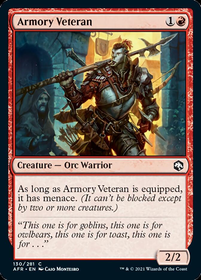 Armory Veteran [Dungeons & Dragons: Adventures in the Forgotten Realms] | Odin's Place