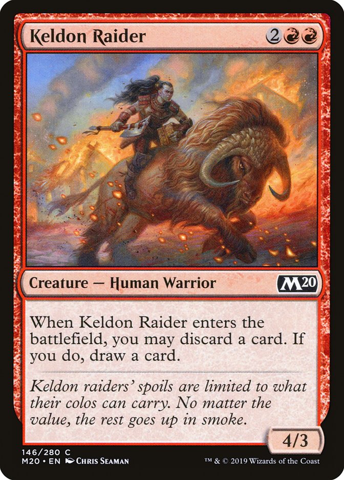 Keldon Raider [Core Set 2020] | Odin's Place