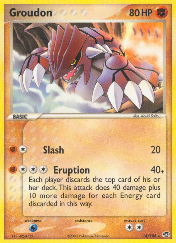 Groudon (14/106) [EX: Emerald] | Odin's Place