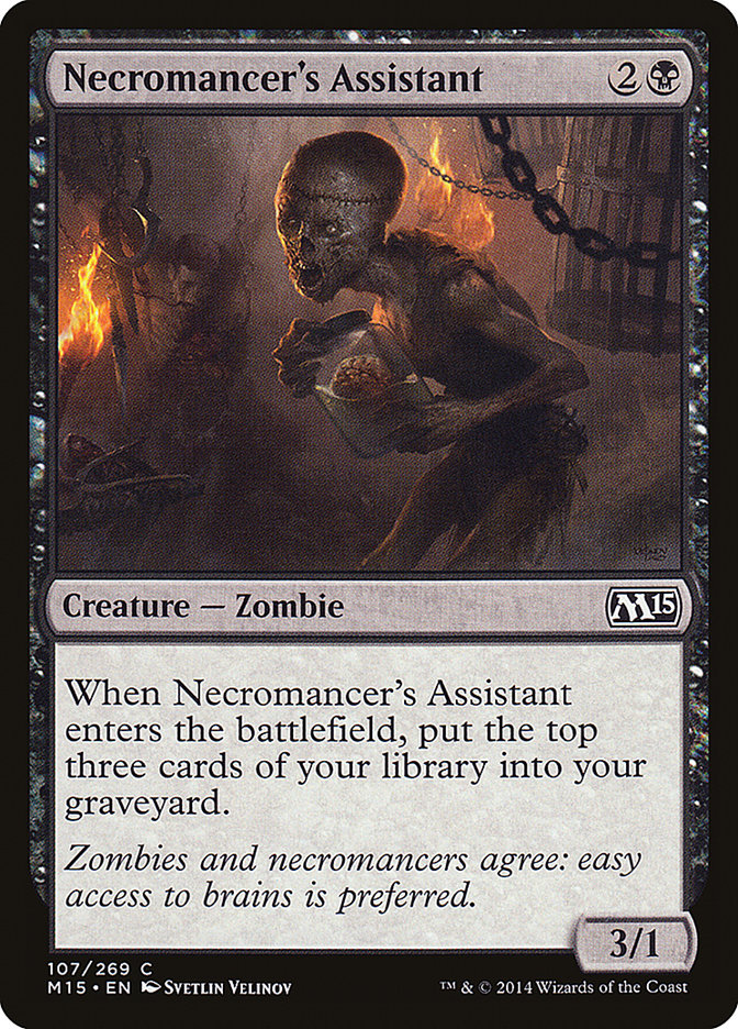 Necromancer's Assistant (107) [Magic 2015] | Odin's Place
