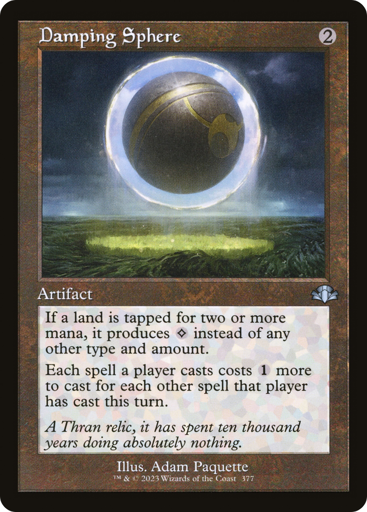 Damping Sphere (Retro) [Dominaria Remastered] | Odin's Place