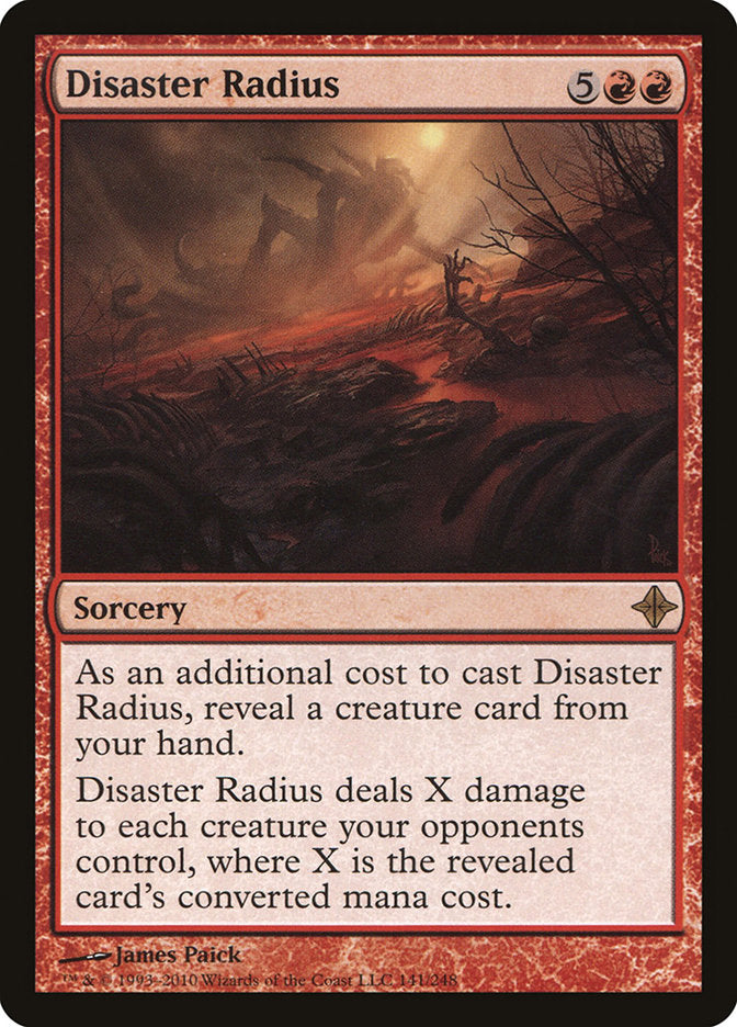 Disaster Radius (141) [Rise of the Eldrazi] | Odin's Place